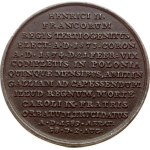 Medal Polski z Henrykiem Valois