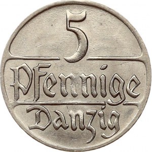 Gdansk 5 Pfennige 1923