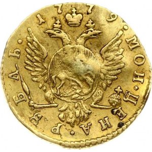 Russia Gold Rouble 1779 (R)