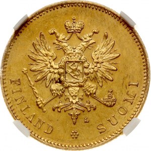 20 Markkaa 1911 L NGC MS 64
