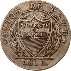 Vaud 1 Batzen 1816