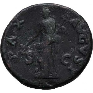 Titus, 79 - 81, AE As, Rv:PAX.AVGVST.S.C., stojící Pax, S.neuvádí,
