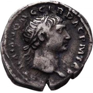 Traianus, 98 - 117, AR Quinar, Rv:COS.V.P.P.SPQR.OPTIMO.PRINC.,