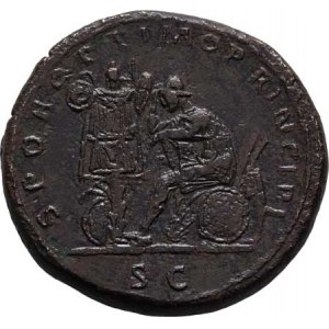 Traianus, 98 - 117, AE Sestercius, Rv:SPQR.OPTIMO.PRINCIPI.S.C., Dacia