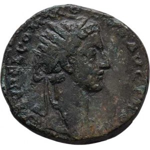 Commodus - jako césar, 175 - 177, AE Dupondius, Rv:LIBERTAS.AVG.IMP.II.COS.P.P.S.C.,
