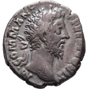 Commodus, 177 - 192, AR Denár, Rv:OPTIME.MAXIME.C.V.P.P., stoj. Jupiter,