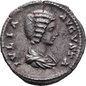 Septimius Severus, 193 - 211, AR Denár, Rv:IVLIA.AVGVSTA., portrét císařovny,