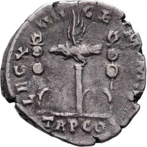 Septimius Severus, 193 - 211, AR Denár, Rv:LEG.XIIII.GEM.M.V.TR.P.COS., orel