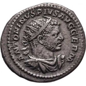 Caracalla, 198 - 217, AR Antoninianus, Rv:P.M.TR.P.XVIII.COS.IIII.P.P.,
