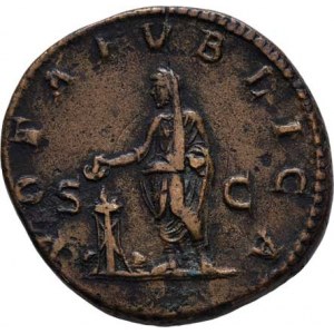 Caracalla, 198 - 217, AE Sestercius, Rv:VOTA.PVBLICA.S.C., Caracalla