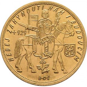Československo, období 1918 - 1939, 10 Dukát 1929 (raženo pouze 1564 ks), 34.859g,