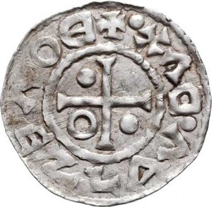 Boleslav I., knížetem v Čechách 935 - 972, Denár - pod kaplicí 