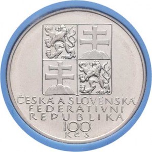 Československo 1990 - 1993, 100 Koruna 1991 - 150 let narození Antonína Dvořáka,