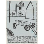 Zbigniew Makowski (1930 Warsaw - 2019 Warsaw), St. Anne's Chapel (sketch), 1956