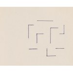 Henryk Stażewski (1894 Warsaw - 1988 Warsaw), Sketch for the work Labyrinth No. 47, 1977