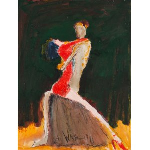 Alicja Wahl (1932 Warsaw - 2020 Warsaw), Dancing couple, 1998