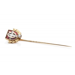 Jacket lapel pin 1980s.