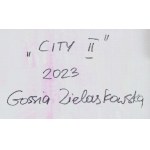 Gossia Zielaskowska (b. 1983, Poznań), City I, triptych, 2023