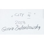 Gossia Zielaskowska (b. 1983, Poznań), City I, triptych, 2023