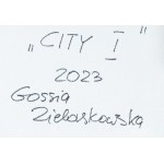 Gossia Zielaskowska (b. 1983, Poznań), City I, triptych, 2023