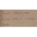 Matylda Polak (b. 1995, Bielsko-Biala), Flows 018_01 018_02, diptych, 2024
