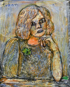 Eugeniusz TUKAN-WOLSKI (1928-2014), Portret kobiety