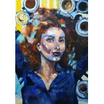 Alicja JAROSZEK (ur. 1996), Dream 2 - girl with cups, 2024