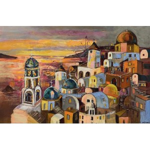 Magdalena KUREK (ur. 1979), Santorini - magical place forever, 2023