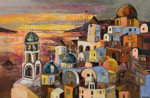 Magdalena KUREK (ur. 1979), Santorini - magical place forever, 2023