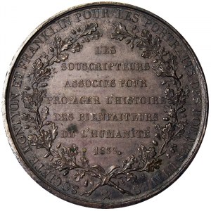 Medals Of Famous Personalities, 1833