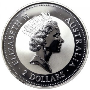 Elisabeth II (1952-2022), 2 Dollars 1998