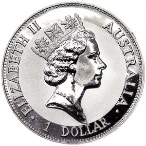 Elizabeth II (1952-2022), 1 Dollar 1993