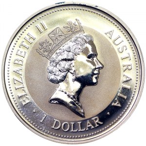 Elizabeth II (1952-2022), 1 Dollar 1995