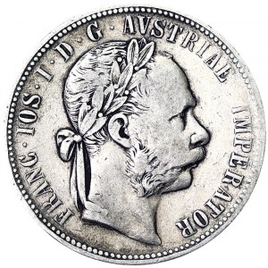 Franz Joseph I (1848-1916), 1 Gulden 1883, Vienna