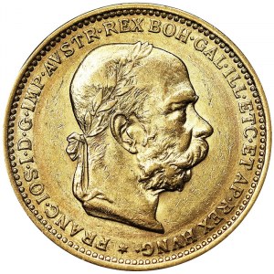 Franz Joseph I (1848-1916), 20 Corona 1893, Vienna