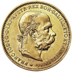 Franz Joseph I (1848-1916), 20 Corona 1894, Vienna