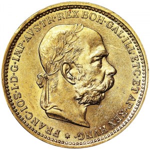 Franz Joseph I (1848-1916), 20 Corona 1902, Vienna