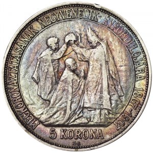 Franz Joseph I (1848-1916), 5 Korona 1907, Kremnitz