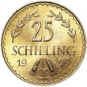25 Schilling 1926, Vienna
