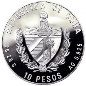 Cuba 10 Pesos 1995