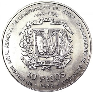 10 Pesos 1975