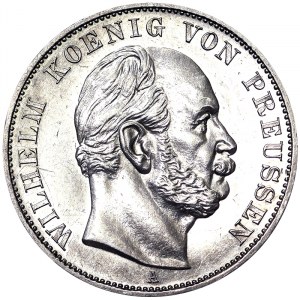 Wilhelm I (1861-1888), Taler 1871, A Berlin