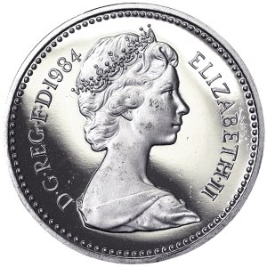 Elizabeth II (1952-2022), 1 Pound 1984, London