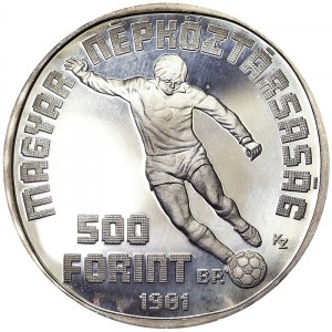 People's Republic (1949-1989), 500 Forint 1981, Budapest