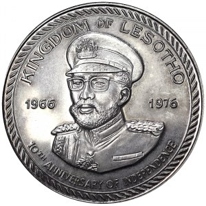 Moshoeshoe II (1966-1990), 10 Maloti 1976
