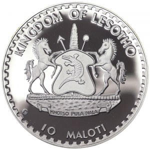 Moshoeshoe II (1966-1990), 10 Maloti 1982