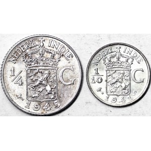Netherlands Indie Lot. 2 pcs.