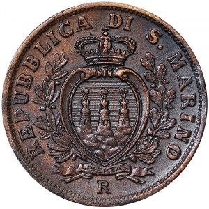 10 Centesimi 1935, Rome