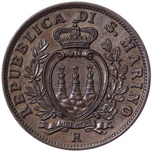 5 Centesimi 1938, Rome