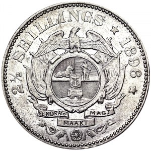 2-1/2 Shillings 1896